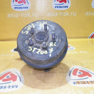 Ступица Toyota ST200/ST208 Carina ED/Corona Exiv зад, лев 2WD ABS. Барабанные тормоза . В сборе с барабаном и колодками. 42305-20270.42450-20050.42431-2019