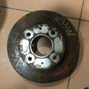 Диск тормозной MITSUBISHI N33W/N38W F 4шп