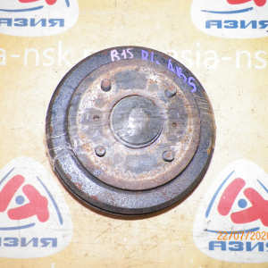 Ступица Nissan B15/G10 Sunny/Bluebird Sylphy зад, лев 2WD ABS 4/114.В сборе с барабанном и колодками. 44030-4M402.43200-4M400.43206-6N000.43206-4Z801