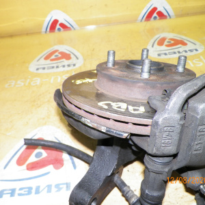 Ступица Toyota EL51/EL53/NP50/EL41/EL43 Corolla II/Corsa/Tercel перед, лев 2WD ABS Вентилируемый диск.(суппорт 51-18).В сборе с диском и суппортом. 43212-460