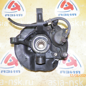 Ступица Toyota EL51/EL53/NP50/EL41/EL43 Corolla II/Corsa/Tercel перед, лев 2WD ABS Вентилируемый диск.(суппорт 51-18).В сборе с диском и суппортом. 43212-460