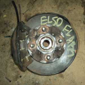 Ступица Toyota EL51/EL53/NP50/EL41/EL43 Corolla II/Corsa/Tercel перед, лев 2WD ABS Вентилируемый диск.(суппорт 51-18).В сборе с диском и суппортом. 43212-460