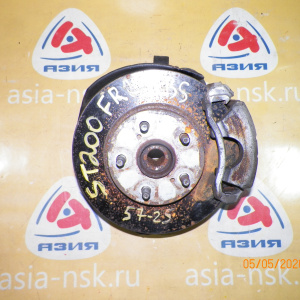 Ступица Toyota ST200/ST201/ST202/ST203/ST204/ST206/ST207 Carina ED/Corona Exiv перед, прав 2WD ABS.В сборе.Диаметр дисака- 255мм. Толщина-25мм.Суппорт-(57-25)