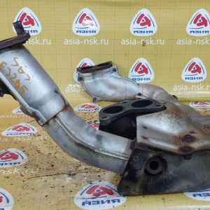Коллектор выпускной Subaru EJ205 Forester SG5 44101SA010 + 14010AA111 + 44614AA010
