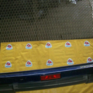 Бампер NISSAN X-Trail NT30 '2000-2003 зад