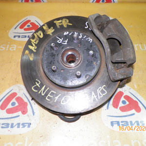 Ступица Toyota ZNE10 Wish перед, прав 2WD ABS. В сборе.  диам. 275 толщ. 28