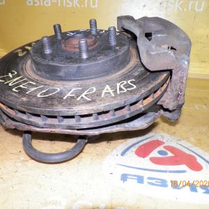 Ступица Toyota ZNE10 Wish перед, прав 2WD ABS. В сборе.  диам. 275 толщ. 28