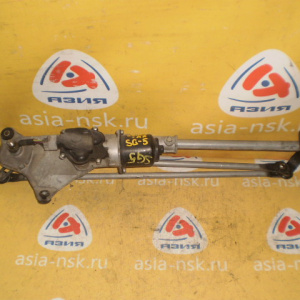 Моторчик привода дворниками SUBARU Forester SG5 F с трапецией (без одной заглушки) RHD 39069-AR