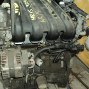 Двигатель NISSAN HR15-379022 передний привод