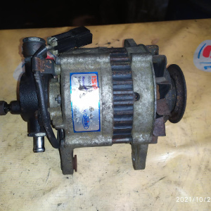 Генератор Isuzu 4JG2 Elf 12V с вакуумником 3 конт. круглый разъём ( 141 ) 1SAG08 / 16012A101519/5-87100564-0