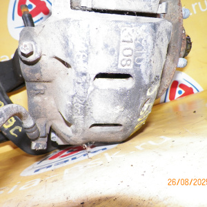 Балка ISUZU ELF NHR69C F В сборе со ступицами и рулевой тягой. 6 шпилек. Один суппорт на ступицы. Растояние от центра рессоры до центра рессоры-69см.