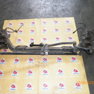 Балка TOYOTA ABS DYNA XZU303/XZU344 F В сборе с рулевыми тягами и ступицами. 5 шпилек. Дисковые тормоза. Суппорта двух поршневыею Узкая база.  .