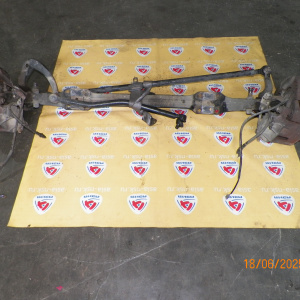 Балка TOYOTA ABS DYNA XZU303/XZU344 F В сборе с рулевыми тягами и ступицами. 5 шпилек. Дисковые тормоза. Суппорта двух поршневыею Узкая база.  .