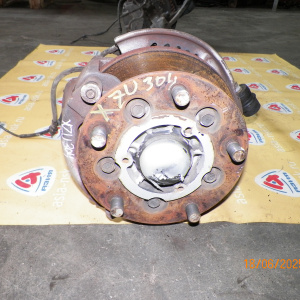 Балка TOYOTA ABS DYNA XZU303/XZU344 F В сборе с рулевыми тягами и ступицами. 5 шпилек. Дисковые тормоза. Суппорта двух поршневыею Узкая база.  .