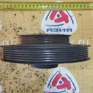 Шкив коленвала Honda F23A Avancier TA1 6+4 ручейка диаметр 180/107 мм. посадка 30 мм. 13810-PFV-003