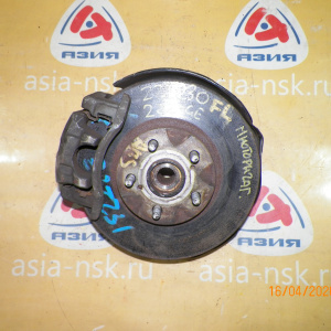 Ступица Toyota ZZT231 Celica 2ZZ-GE перед, лев 2WD ABS. В сборе. Многорычажная подвеска. super strut 43212-20260