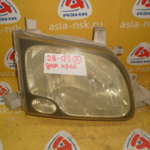 Фара TOYOTA прав Lite Ace Noah/Town Ace Noah CR50 '1998-2001 чёрн. Дефект крепления