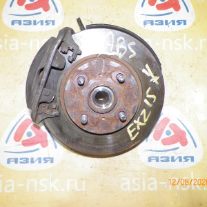 Ступица Toyota EXZ10/EXZ15 Raum перед, лев 2WD/4WD ABS. Диаметр диска-254мм.Суппорт-(51-18).В сборе с диском и суппортом. 43212-46010/43502-16040/47750-10111