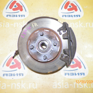 Ступица Toyota EXZ10/EXZ15 Raum перед, прав 2WD/4WD ABS. Диаметр диска-254мм.Суппорт-(51-18).В сборе с диском и суппортом. 43211-46010/43211-46020/43502-16040