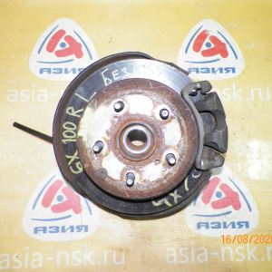 Ступица Toyota GX100/LX100/SX100/GS151 Chaser/Cresta/Mark II зад, лев Без ABS. В сборе с диском и суппортом.Под колодки-04466-22170. 42305-30050.42431-2220