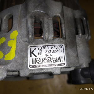 Генератор Subaru EJ251 Forester/Legacy 3 конт. 5 ручейков ( L/S/- ) 90 ампер 23700-AA370 / A2TB2891