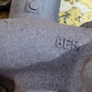 Коллектор выпускной Nissan SR18-DE Bluebird EU14-032786 с отверстием под ЕГР + катализатор 140048E500 + B08A03J101 ПРОБЕГ 31 Т.КМ