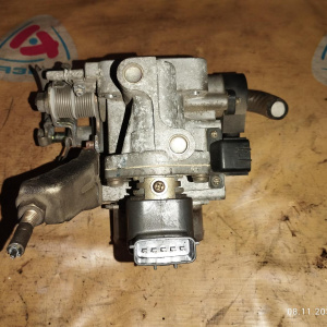 Заслонка дроссельная Nissan GA15-DE Sunny B14 1 разъём на датчике положения