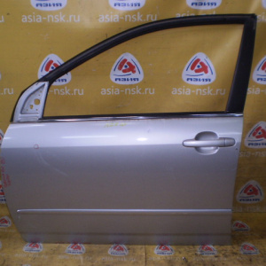 Дверь боковая Toyota Allex/Corolla Fielder/Corolla Runx ZZE120 перед, лев (цена за голое железо)  от шва до замка 22 см.