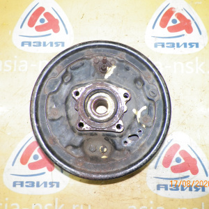 Ступица TOYOTA SXA10/SXA11 Rav4 зад, лев 4WD ABS. Барабанные тормоза. Без продольного рычага. В сборе с барабаном и колодками. 42301-42010.42431-42011
