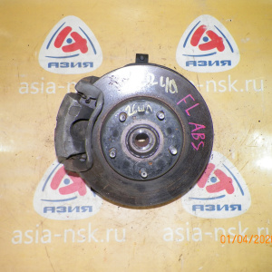 Ступица TOYOTA ACR40 Estima перед, лев 4WD ABS. В сборе. Привод на 26 шлицов. 43211-28120.