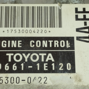 Компьютер ДВС TOYOTA 4A-FE AE114 a/t