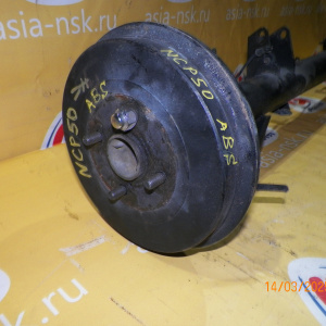 Балка TOYOTA NCP50/NCP51/NCP52/NCP58/NLP51 Succeed/Probox 2WD ABS DRAM. Нет одного барабанна. R