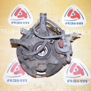 Ступица Nissan N15/B14/R11 Pulsar/Sunny/Presea перед, лев 2WD ABS. В сборе с диском и суппортом. 40015-0M000.40015-0M005.40202-0M000.40202-0M010.40206-0M601.