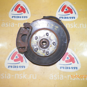 Ступица Toyota NZT240/ZZT240/NZE127 Premio/WiLL VS/Allion перед, лев 2WD ABS. В сборе. Диаметр диска- 255мм. Толщина диска- 25мм. 43212-19015