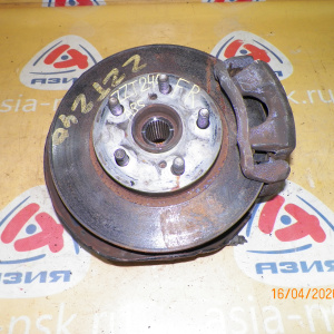 Ступица Toyota NZT240/ZZT240/NZE127 Premio/WiLL VS/Allion перед, прав 2WD ABS. Диаметр диска- 255мм.  Толщина диска- 25мм. В сборе. 43211-19015