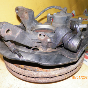 Ступица Toyota/Lexus MCU15/MCU10/ACU15/ACU10 Harrier#RX300 '2001-2003 1MZ-FE/2AZ-FE перед, лев ABS. В сборе. Под большую колодку(ＰＡ５６０Ｈ). 43212-33070. 04465-