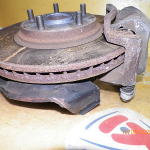 Ступица Toyota/Lexus MCU15/MCU10/ACU15/ACU10 Harrier#RX300 '2001-2003 1MZ-FE/2AZ-FE перед, прав ABS. В сборе. Под большую колодку(ＰＡ５６０Ｈ) 43211-33070. 04465-4