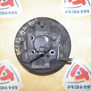 Ступица TOYOTA SCP10/SCP11/NCP10/NCP11/NCP12/NCP19 VITZ/Platz зад, лев 2WD ABS.Барабанные тормоза,Барабан-181мм. В сборе с барабаном и колодками. 42450-520
