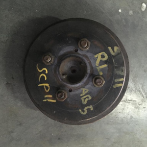 Ступица TOYOTA SCP10/SCP11/NCP10/NCP11/NCP12/NCP19 VITZ/Platz зад, лев 2WD ABS.Барабанные тормоза,Барабан-181мм. В сборе с барабаном и колодками. 42450-520