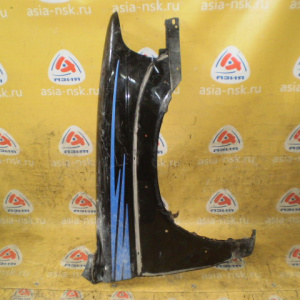 Крыло MITSUBISHI Challenger K99W '1996-1999 перед, прав Дефект (под уширитель) без отверстия
