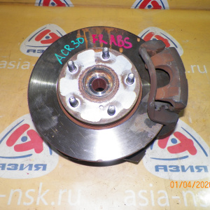 Ступица TOYOTA ACR30/ACR30W Estima перед, прав 2WD ABS. В сборе. Диаметр диска-275мм. Привод на 26 шлицов. Суппорт 64-03.