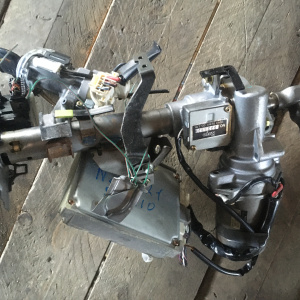 Колонка рулевая TOYOTA Corolla Spacio NZE120 электр.+замок зажигания+блок(89650-13020)