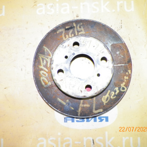 Диск тормозной TOYOTA AE100/AE101/EE100/CE100/AE110/AE111/EE110/EE111/AE114/AE115/CE110 F 238*22 51-22.  4351212350, 4351212360, 4351212580, 435121259