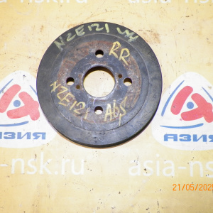 Барабан тормозной Toyota NZE120, NZE121, ZZE120,ZZE121, ZZE122, CE121 Corolla/Corolla Fielder/Allex/Corolla Axio/Corolla Runx R