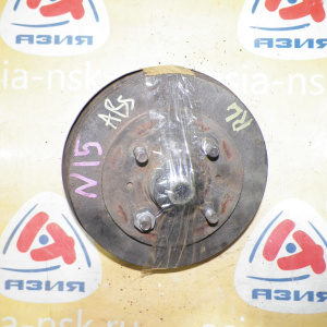 Ступица Nissan N15/B14/R11 Presea/Sunny/Pulsar зад, лев 2WD ABS. Барабанные тормоза. В сборе с барабаном и колодками. 43200-3M000.43200-0M801.43200-0M800.