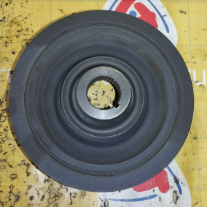 Шкив коленвала Honda F23A Odyssey RA3 6+4 ручейка диаметр 180/107 мм. ДЕФЕКТ СКОЛ 13810-PEA-007