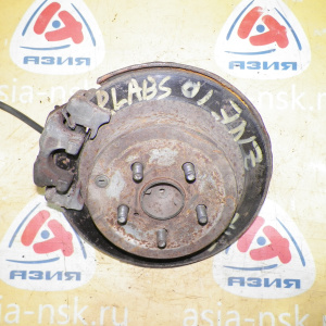 Ступица TOYOTA ZNE10/ANE10/ANE11 Wish зад, лев 2WD ABS.Дисковые тормоза. В сборе с диском и суппортом. 42450-63011.42431-21011.47750-21040