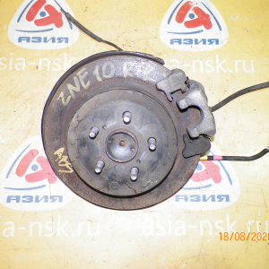 Ступица TOYOTA ZNE10/ANE10/ANE11 Wish зад, прав 2WD ABS. Дисковые тормоза. В сборе с диском и суппортом. 42450-63011.42431-21011.47730-21040