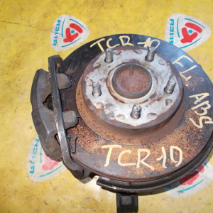 Ступица Toyota TCR10/TCR11/CXR10/CXR11 Estima/Estima Emina/Estima Lucida/Previa перед, лев 2WD ABS. В сборе. Суппорт(22-15) 43502-28040. 43212-28030