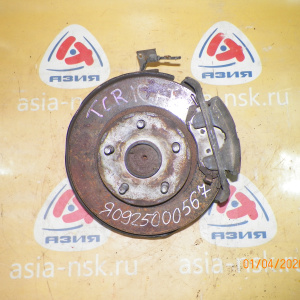 Ступица Toyota TCR10/TCR11/CXR10/CXR11 Estima/Estima Emina/Estima Lucida/Previa перед, лев 2WD ABS. В сборе. Суппорт(22-15) 43502-28040. 43212-28030
